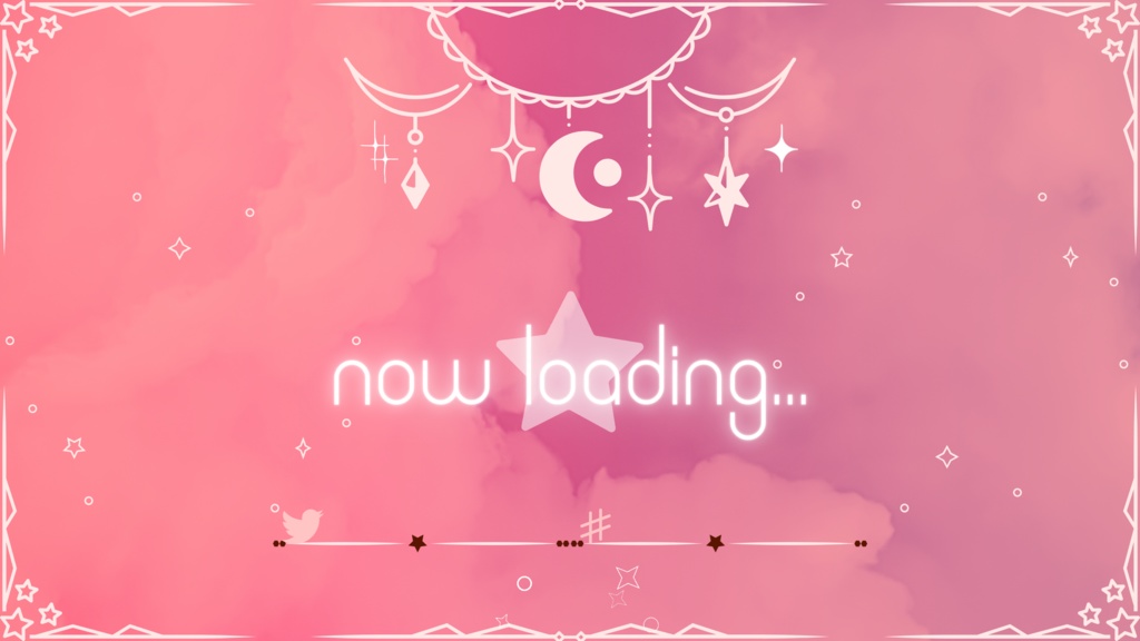 無料 動く配信画面セット