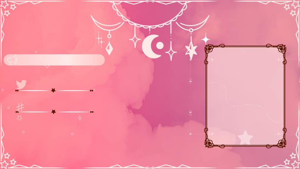 無料 動く配信画面セット