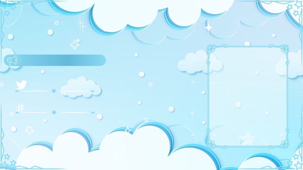 無料 動く配信画面セット