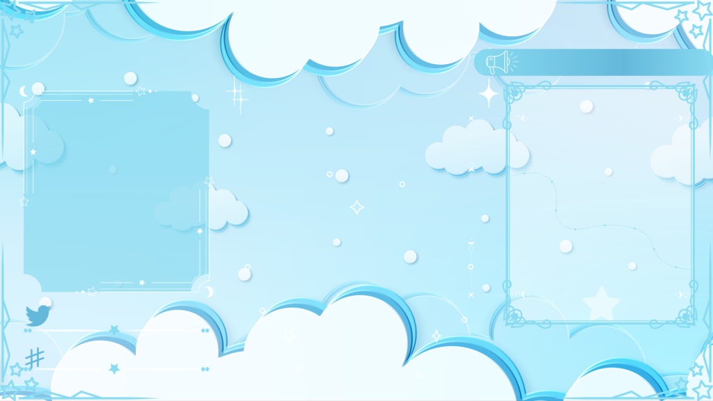 無料 動く配信画面セット