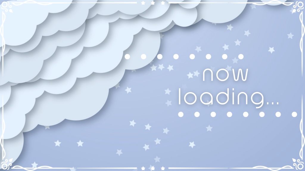 無料 動く配信画面セット