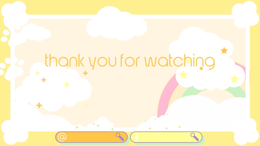 無料 動く配信画面セット