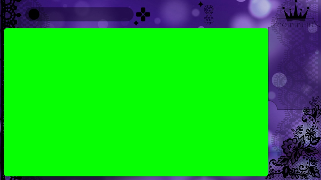 無料 動く配信画面セット