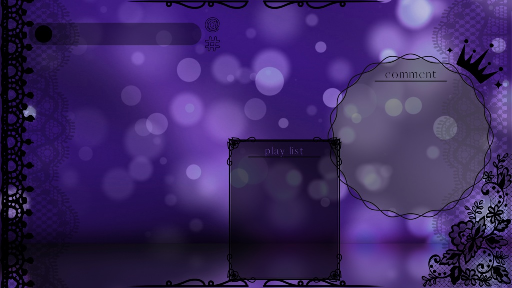 無料 動く配信画面セット