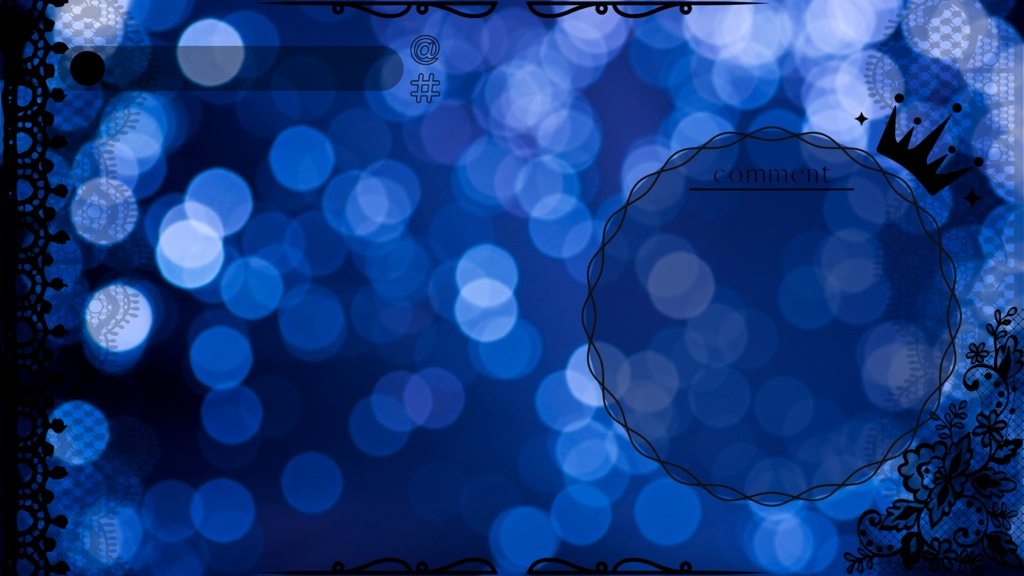 無料 動く配信画面セット