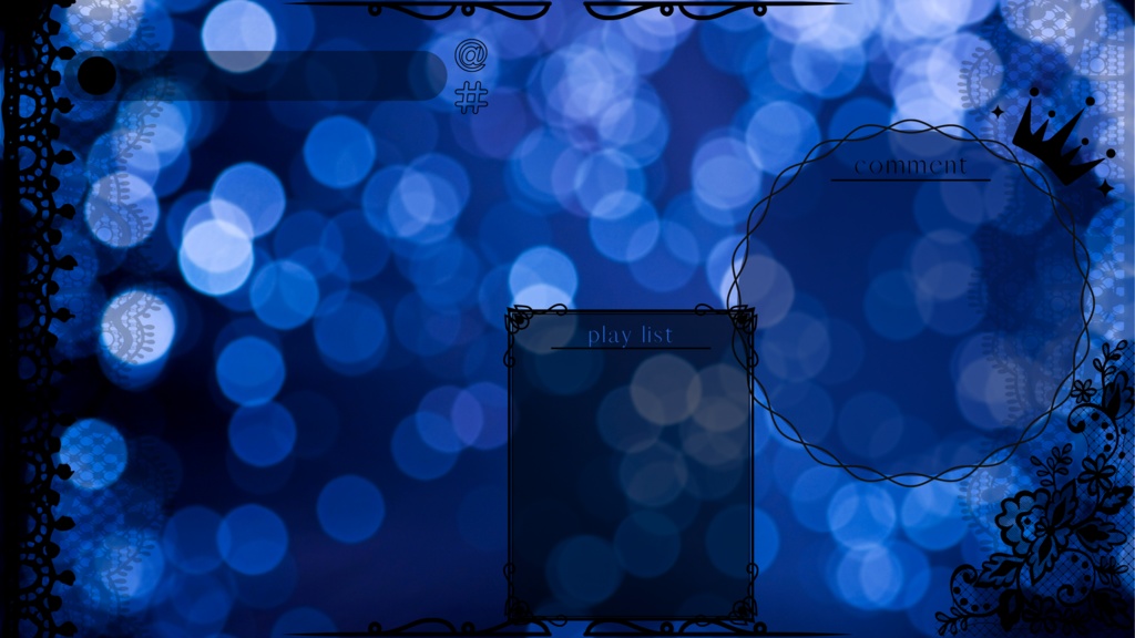 無料 動く配信画面セット