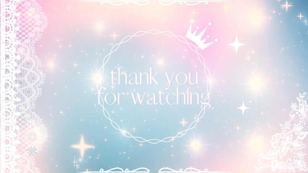 無料 動く配信画面セット