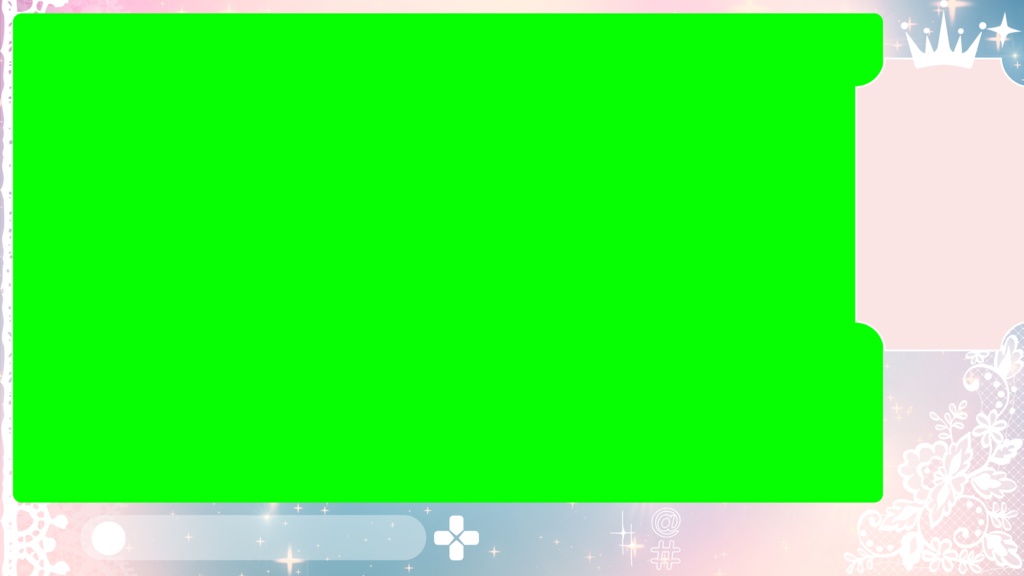 無料 動く配信画面セット