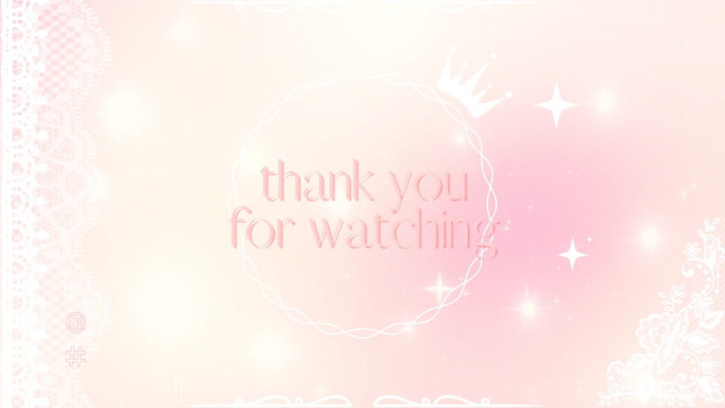 無料 動く配信画面セット