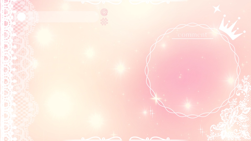 無料 動く配信画面セット