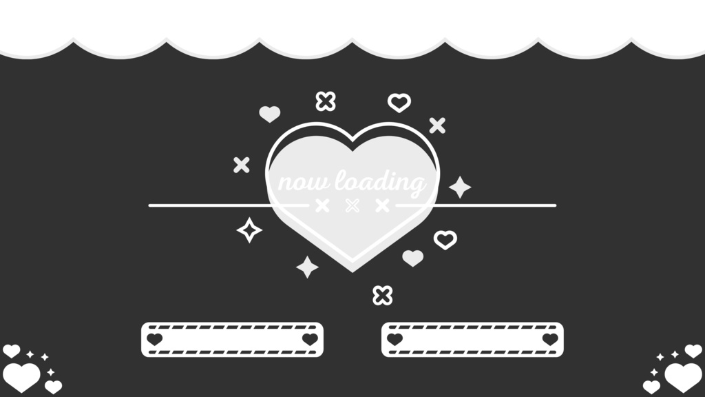 30色×6種 配信画面セット