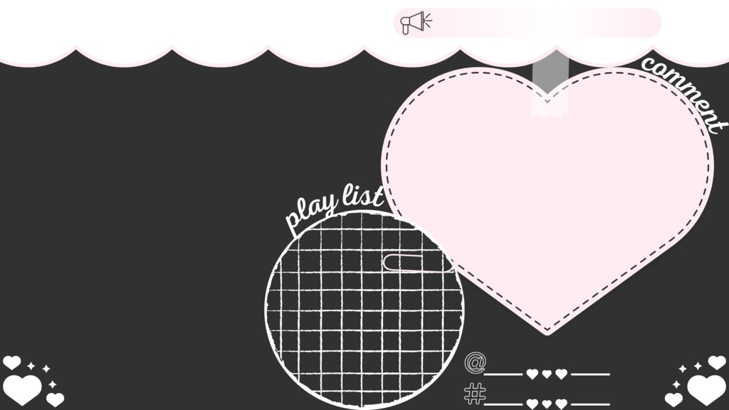 30色×6種 配信画面セット