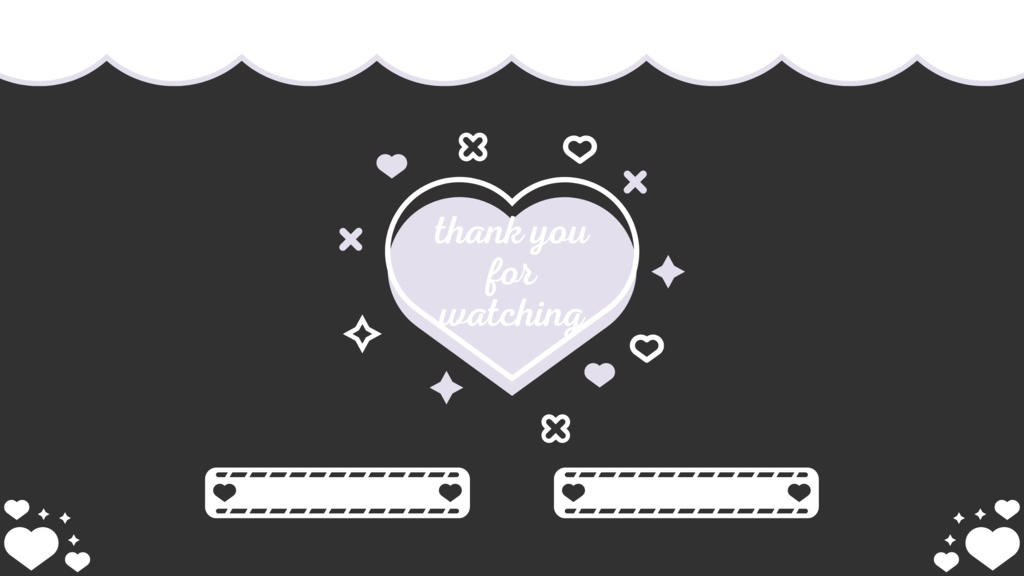 30色×6種 配信画面セット