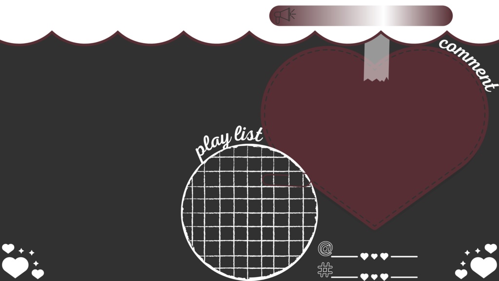 30色×6種 配信画面セット