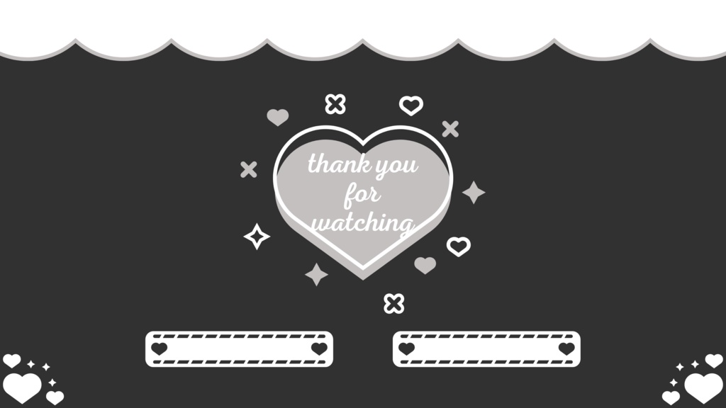 30色×6種 配信画面セット