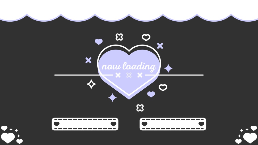 30色×6種 配信画面セット