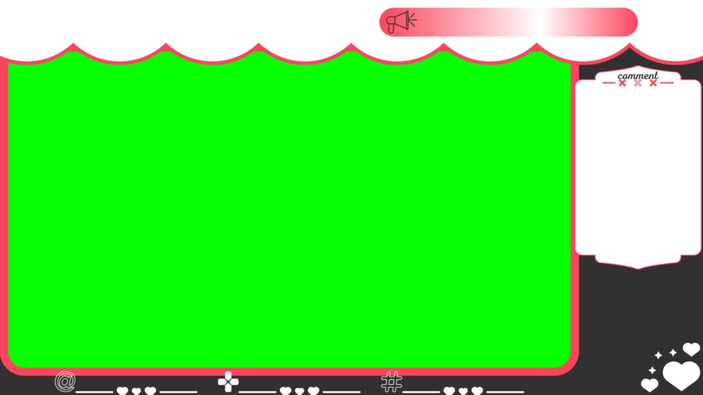 30色×6種 配信画面セット