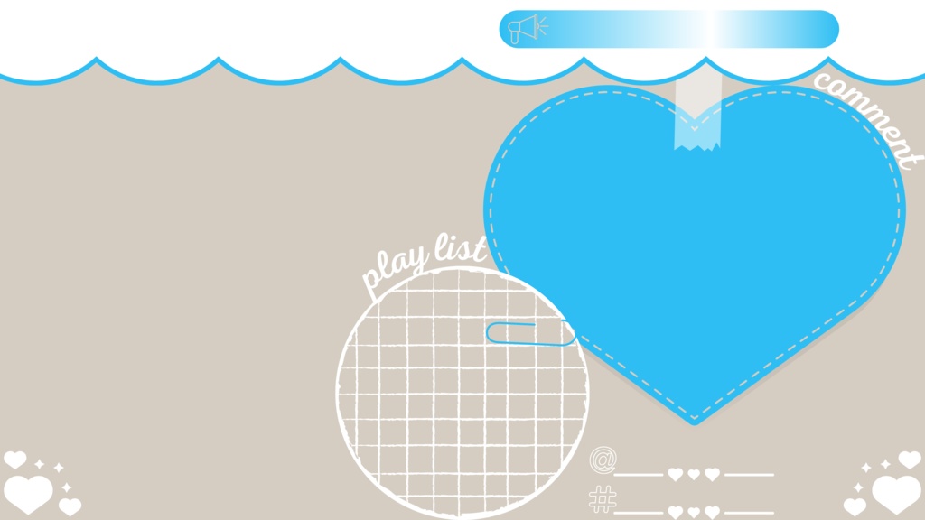 30色×6種 配信画面セット