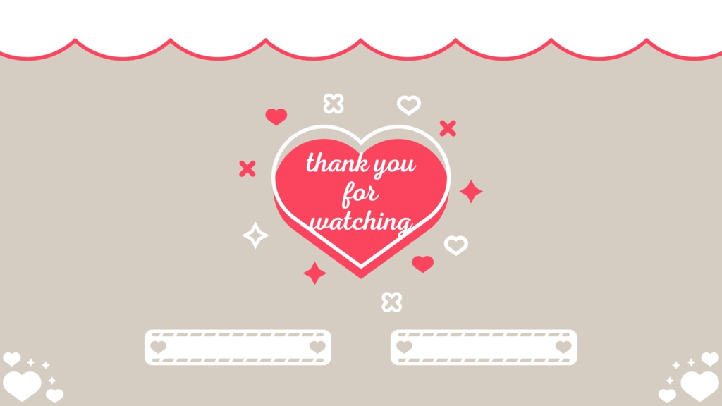 30色×6種 配信画面セット