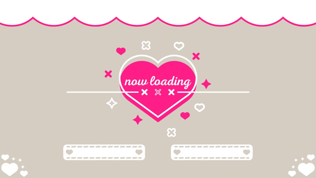 30色×6種 配信画面セット