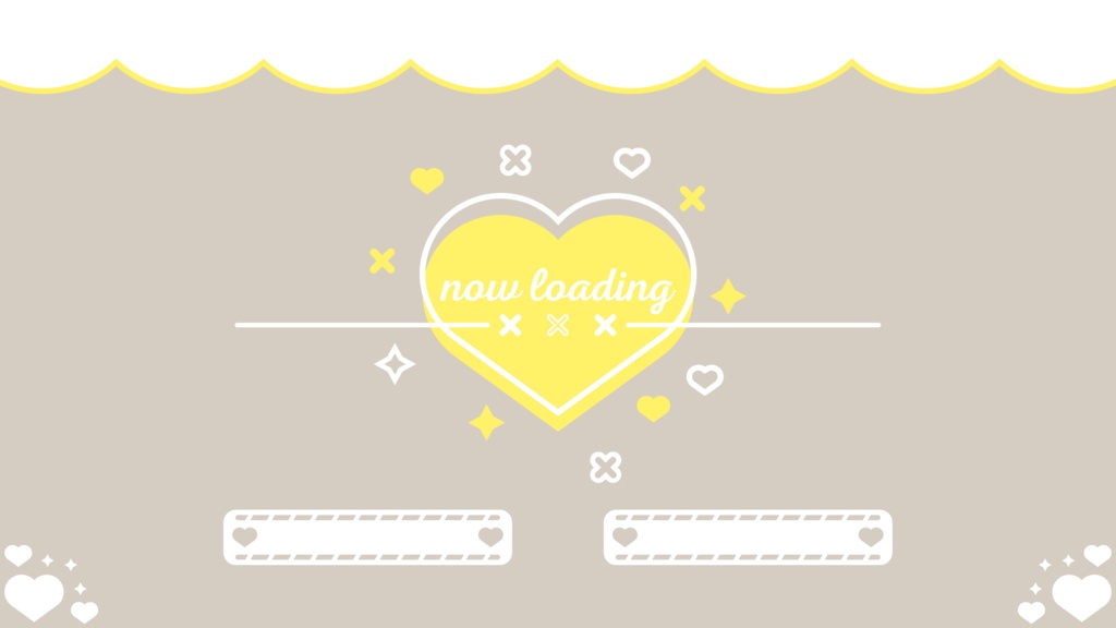 30色×6種 配信画面セット