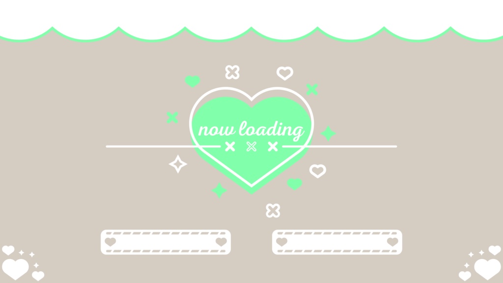 30色×6種 配信画面セット