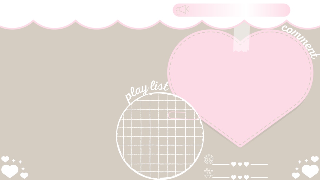 30色×6種 配信画面セット