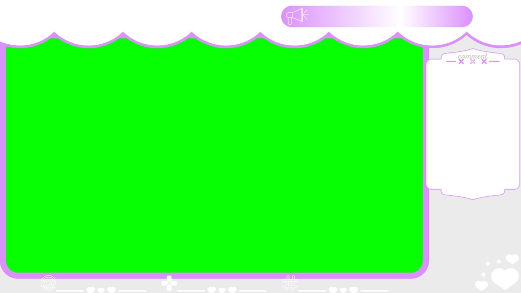 30色×6種 配信画面セット 180枚セットのZipはDL一番下