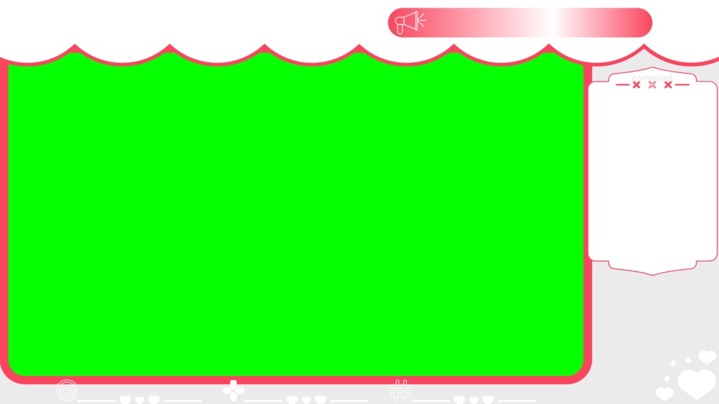 30色×6種 配信画面セット 180枚セットのZipはDL一番下