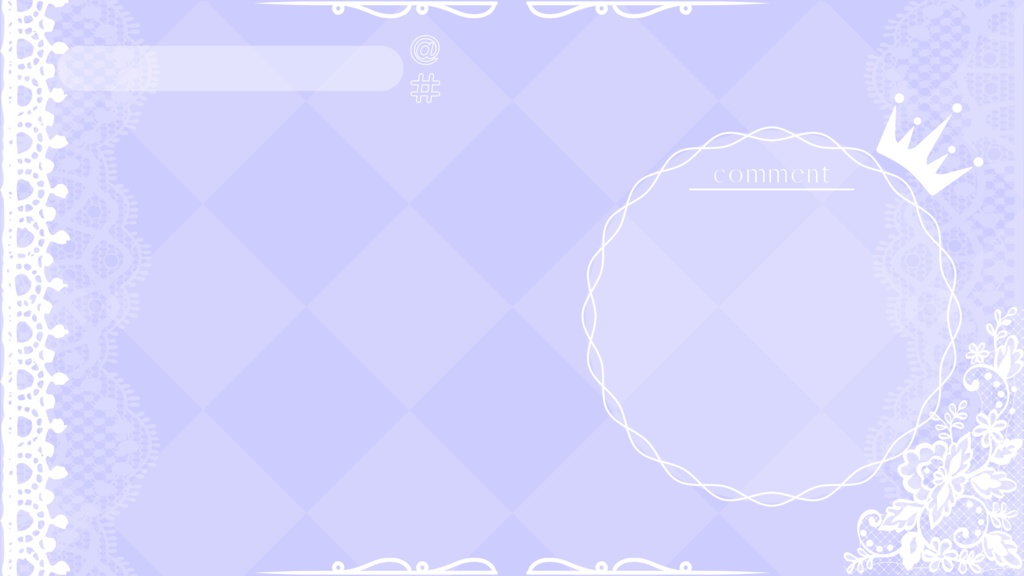 60色×6種 配信画面セット