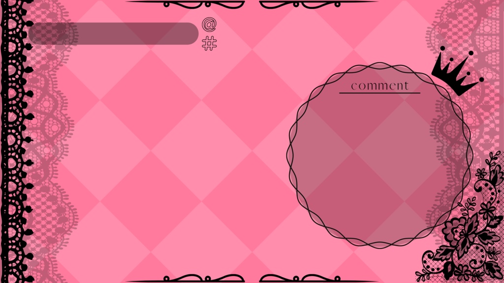 60色×6種 配信画面セット