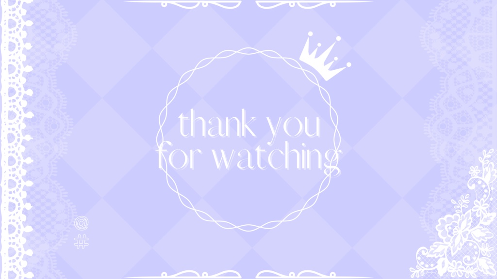 60色×6種 配信画面セット