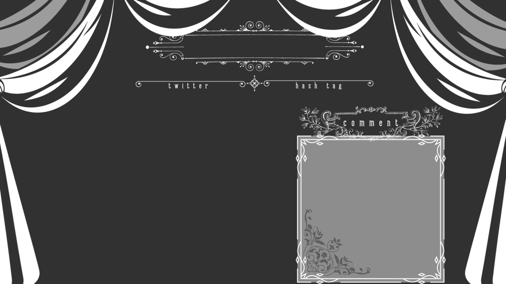 30色×6種 配信画面セット
