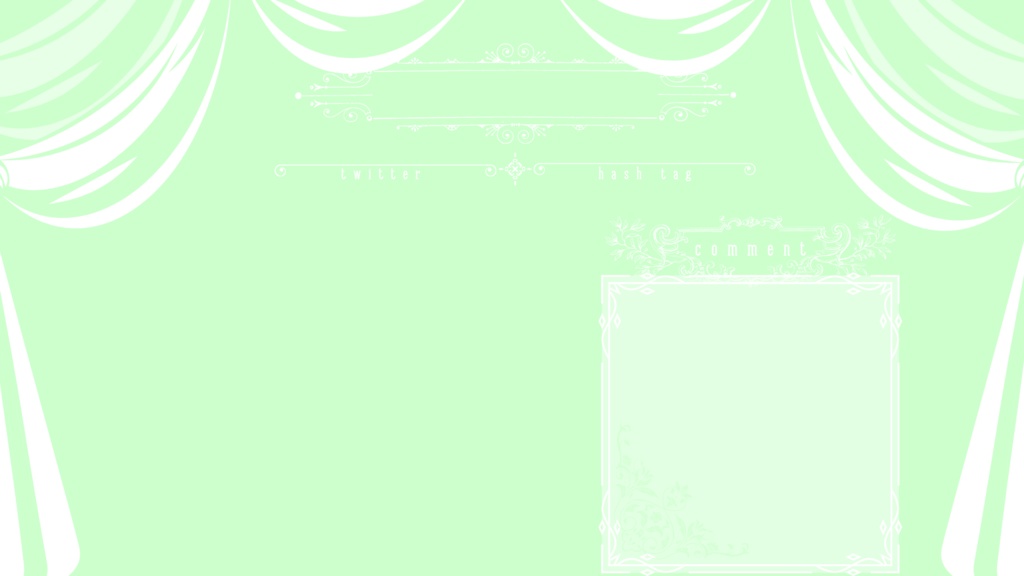 30色×6種 配信画面セット