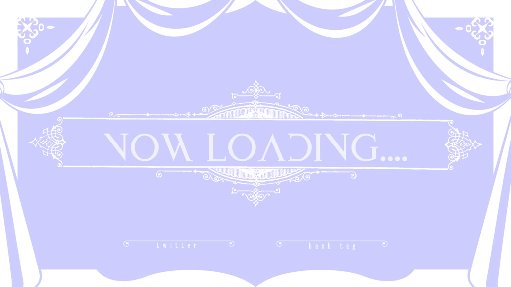 30色×6種 配信画面セット