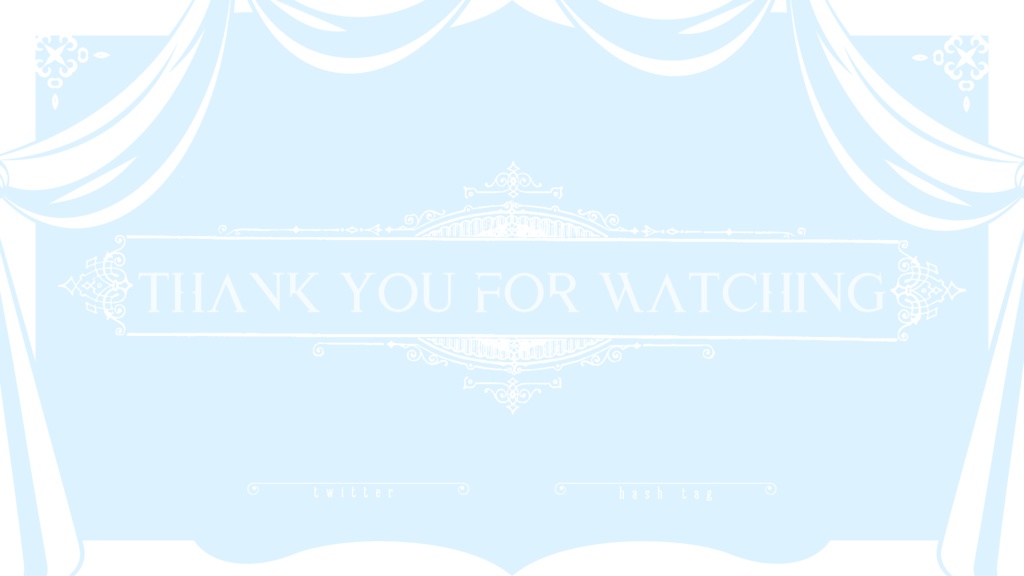 30色×6種 配信画面セット