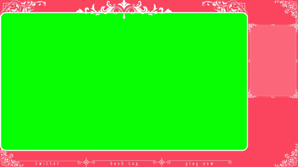 30色×6種 配信画面セット