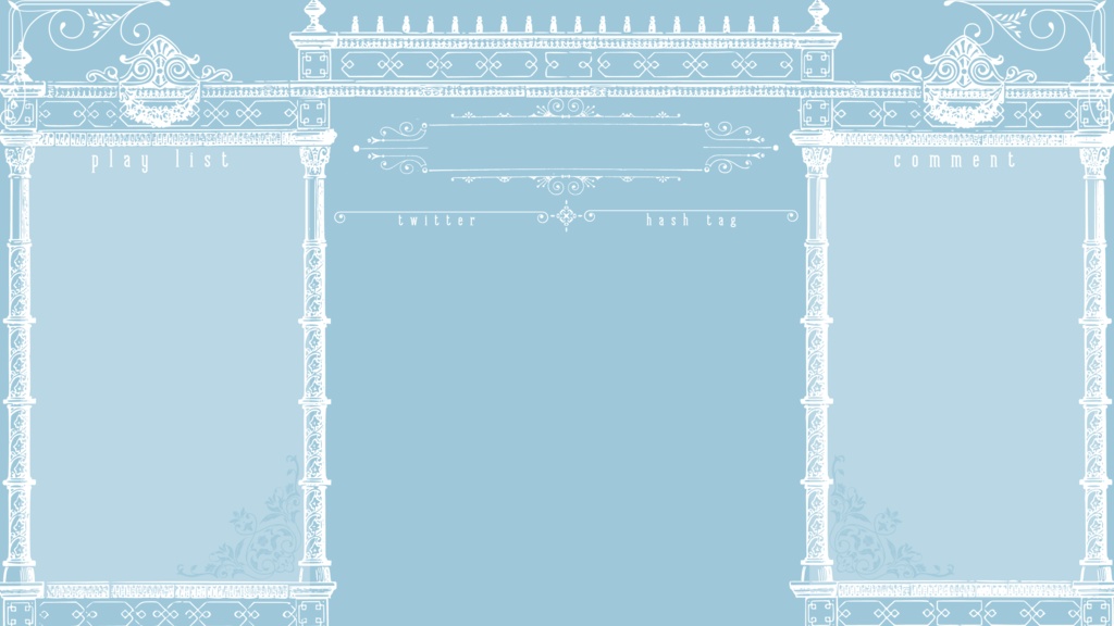 30色×6種 配信画面セット