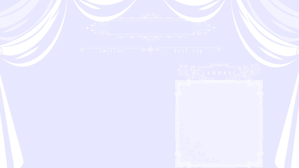 30色×6種 配信画面セット