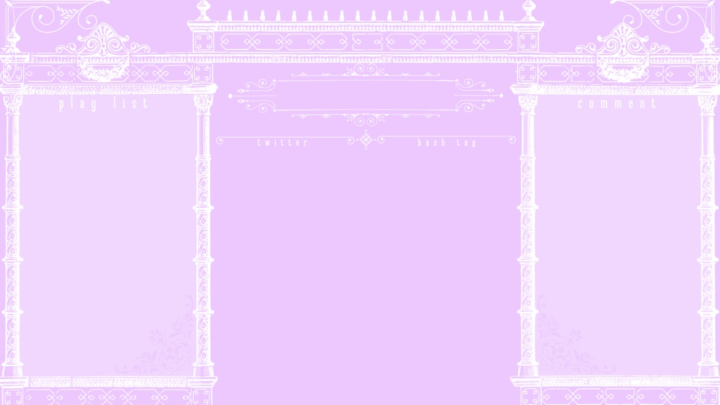 30色×6種 配信画面セット