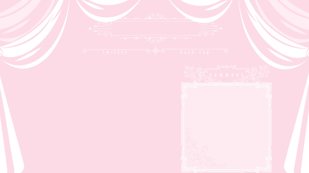 30色×6種 配信画面セット