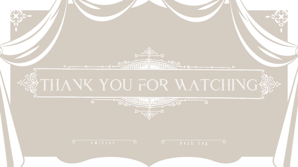 30色×6種 配信画面セット