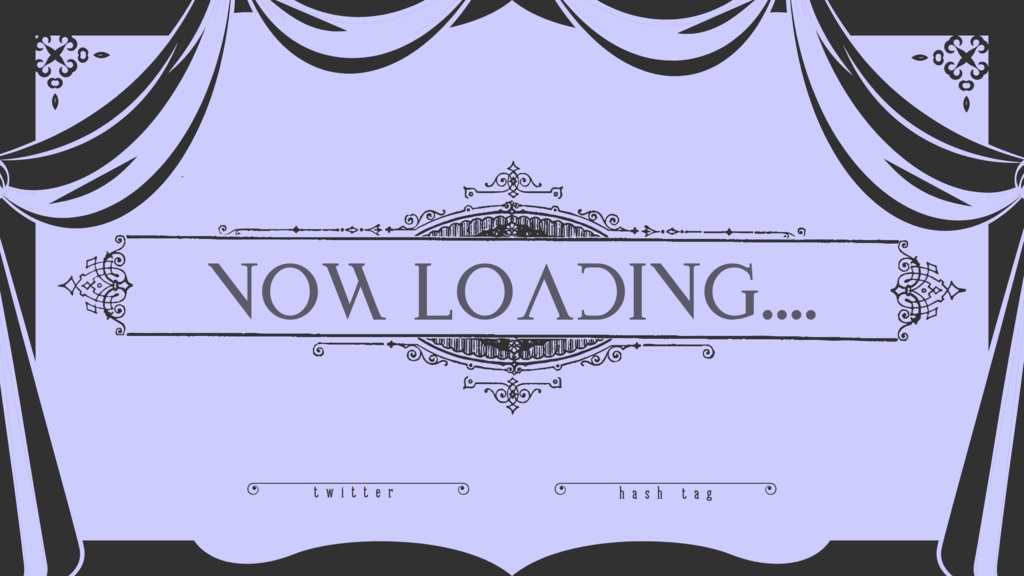 30色×6種 配信画面セット