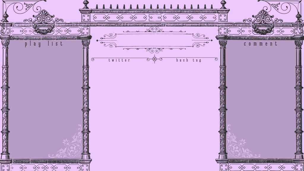 30色×6種 配信画面セット
