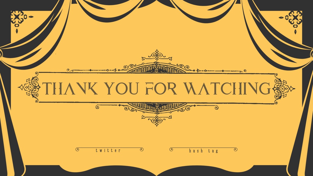 30色×6種 配信画面セット