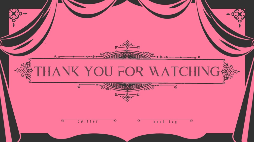 30色×6種 配信画面セット