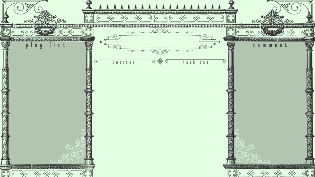 30色×6種 配信画面セット