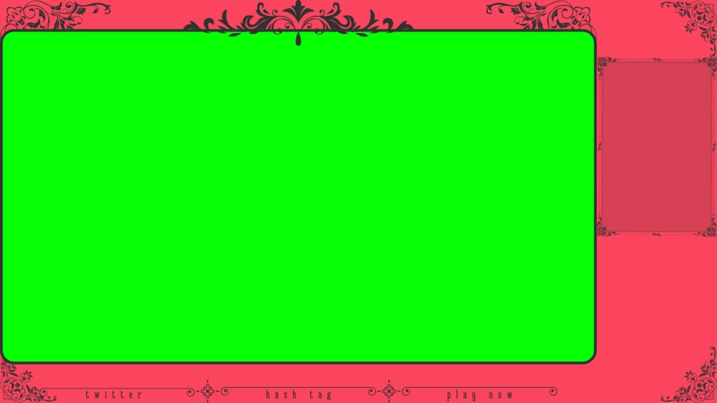 30色×6種 配信画面セット