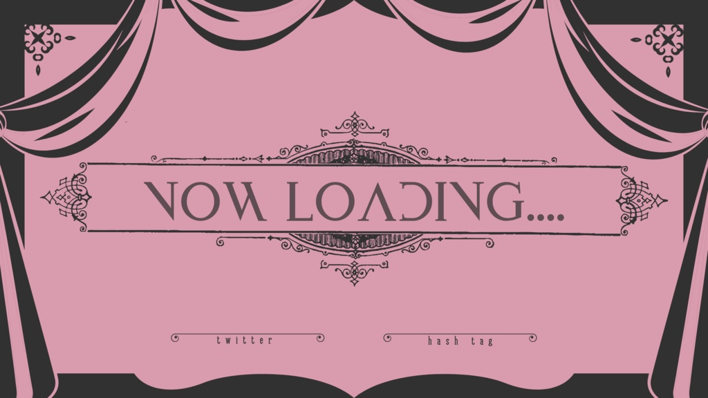 30色×6種 配信画面セット