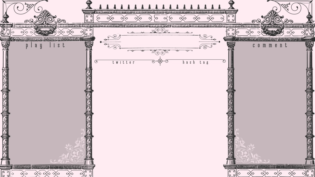 30色×6種 配信画面セット